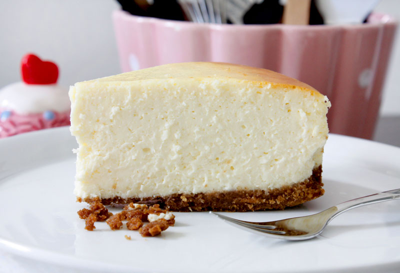 The Best Original New York Style Cheesecake - by niner bakes