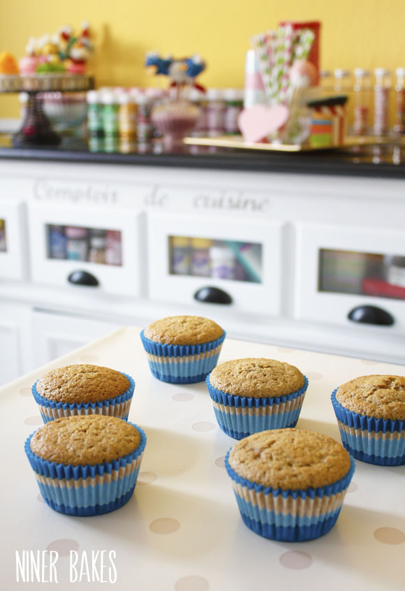 Healthy, absolutely yummy tasting Vanilla Cupcakes Recipe by niner bakes