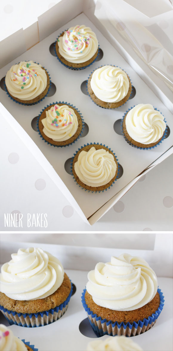 Healthy, absolutely yummy tasting Vanilla Cupcakes Recipe by niner bakes