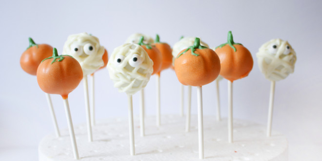 Halloween Cake Pops and Mummy Marshmallows • My Well Seasoned Life
